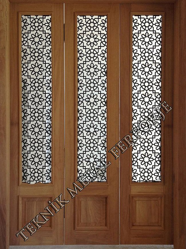 Bodrum Ahşap Kapı Modeli 